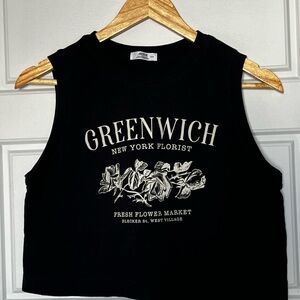 Ardene Black Crop Top